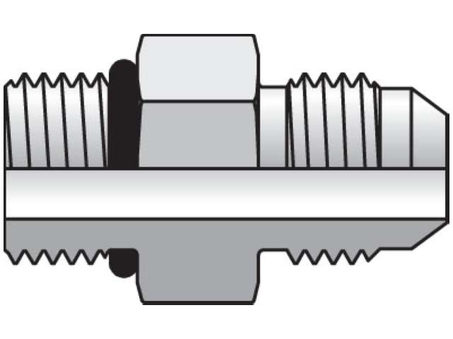 [4730008345035] ADAPTER STRAIGHT TUBE TO BOSS P/N: 850-4-4SS